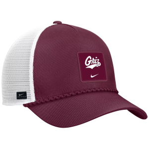 Nike Nike Adult Montana Grizzlies Maroon Gameday Adjustable Trucker Hat, Men's, Red - $38.00 at DICK'S Sporting Goods