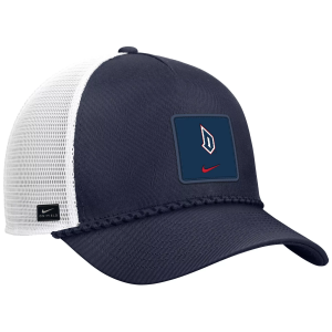 Nike Nike Adult Duquesne Dukes Navy Gameday Adjustable Trucker Hat, Men's, Blue - $38.00 at DICK'S Sporting Goods