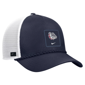 Nike Nike Adult Gonzaga Bulldogs Navy Gameday Adjustable Trucker Hat, Men's, Blue - $38.00 at DICK'S Sporting Goods