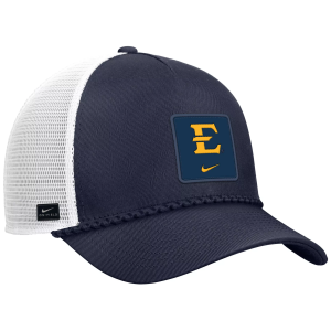 Nike Nike Adult East Tennessee State Buccaneers Navy Gameday Adjustable Trucker Hat, Men's, Blue - $38.00 at DICK'S Sporting Goods