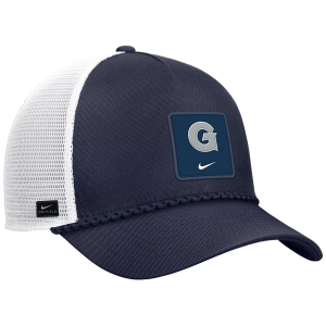 Nike Nike Adult Georgetown Hoyas Navy Gameday Adjustable Trucker Hat, Men's, Blue - $38.00 at DICK'S Sporting Goods