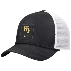 Nike Nike Adult Wake Forest Demon Deacons Black Gameday Adjustable Trucker Hat, Men's - $38.00 at DICK'S Sporting Goods