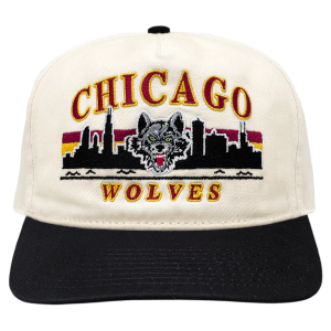 Celly Celly Adult Chicago Wolves Snapback Unstructured Hat, Men's, White - $38.00 at DICK'S Sporting Goods