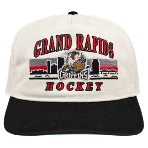 Celly Celly Adult Grand Rapids Griffins Snapback Unstructured Hat, Men's, White - $38.00 at DICK'S Sporting Goods