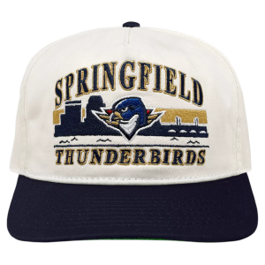 Celly Celly Adult Springfield Thunderbirds Snapback Unstructured Hat, Men's, White - $38.00 at DICK'S Sporting Goods