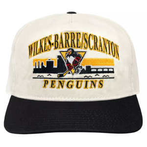 Celly Celly Adult Wilkes-Barre/Scranton Penguins Snapback Unstructured Hat, Men's, White - $38.00 at DICK'S Sporting Goods