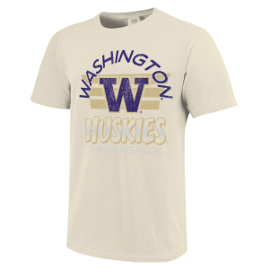 Image One Image One Men's Washington Huskies Ivory Triple Stripe Overlay T-Shirt, Large, White - $34.99 at DICK'S Sporting Goods