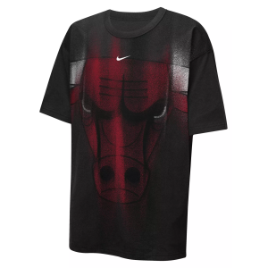 Nike Youth Chicago Bulls Worn With Obsession Standard Issue Icon T-Shirt, Small, Black