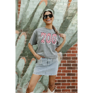 Gameday Couture Gameday Couture Women's Georgia Bulldogs Area Code T-Shirt, Large, Gray - $54.99 at DICK'S Sporting Goods