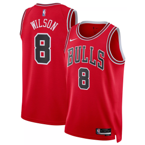 Nike Nike Men's Chicago Bulls Red Caleb Wilson #8 Icon Edition Jersey, Large - $125.00 at DICK'S Sporting Goods