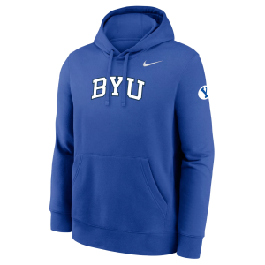 Nike Nike Men's BYU Cougars Club Fleece Hoodie, Medium, Blue - $105.00 at DICK'S Sporting Goods