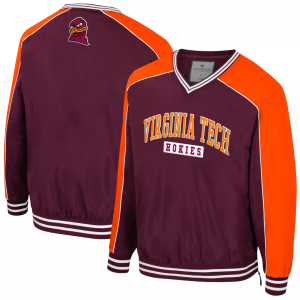 Colosseum Colosseum Men's Virginia Tech Hokies Coach Jacket, Large, Red - $79.99 at DICK'S Sporting Goods