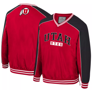 Colosseum Colosseum Men's Utah Utes Coach Jacket, Large, Red - $79.99 at DICK'S Sporting Goods
