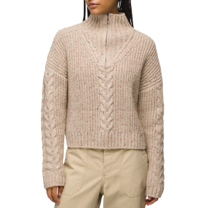 prAna Women's Laurel Creek Sweater, XL, Oatmeal