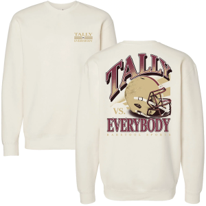 Barstool Sports Barstool Sports Adult Tallahassee vs Everybody Crewneck Sweatshirt, Men's, Medium, Tan - $55.00 at DICK'S Sporting Goods