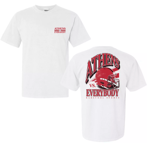 Barstool Sports Barstool Sports Adult Athens vs Everybody Crewneck Sweatshirt, Men's, Large, White - $35.00 at DICK'S Sporting Goods