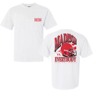 Barstool Sports Barstool Sports Adult Madison vs Everybody Crewneck Sweatshirt, Men's, Small, White - $35.00 at DICK'S Sporting Goods