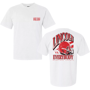 Barstool Sports Barstool Sports Adult Lincoln vs Everybody Crewneck Sweatshirt, Men's, XL, White - $35.00 at DICK'S Sporting Goods