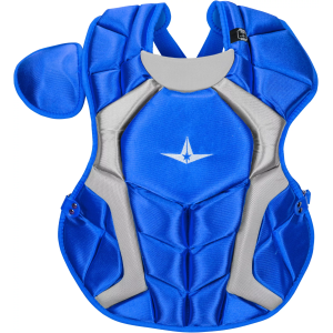 All-Star All-Star Intermediate NOCSAE Commotio Cordis 15.5'' Player Series Chest Protector, Royal - $89.99 at DICK'S Sporting Goods