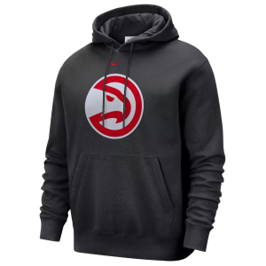 Nike Men's Atlanta Hawks Black Club Hoodie, Small