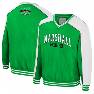 Colosseum Colosseum Men's Marshall Thundering Herd Coach Jacket, Small, Green - $79.99 at DICK'S Sporting Goods