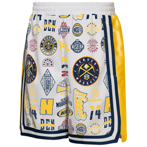 NBA Youth Denver Nuggets Ball Hog Shorts, Small, White