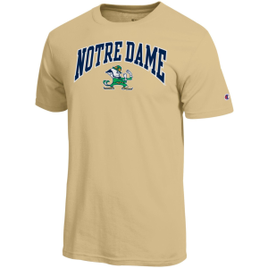 Champion Men's Notre Dame Fighting Irish Vegas Gold T-Shirt, XXL, Yellow
