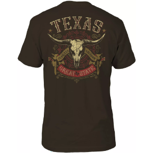 Great State Great State Men's Fearless Freedom Tee, Medium, Dark Chocolate - $25.00 at DICK'S Sporting Goods