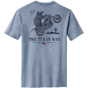 Great State Great State Men's The Texas Way Tee, Medium, Heather Flint Blue - $25.00 at DICK'S Sporting Goods