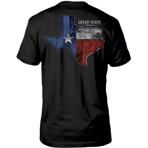 Great State Great State Men's Rugged Wood Frame Tee, 2XL, Black - $25.00 at DICK'S Sporting Goods
