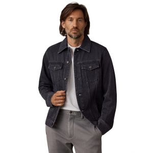 Faherty Faherty Men's High Ridge Twill Trucker Jacket, XXL, Washed Charcoal - $278.00 at DICK'S Sporting Goods