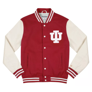 Homefield Homefield Men's Indiana Hoosiers Bomber Jacket, Large, Red - $200.00 at DICK'S Sporting Goods