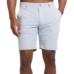 REDVANLY Men's 9" Hanover Pull-On Golf Shorts, Small, Harbor Mist