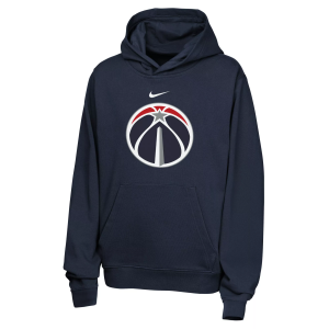 Nike Youth Washington Wizards Club Hoodie, Small, Blue