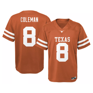 Gen2 Gen2 Youth Texas Longhorns Cam Coleman Replica Jersey, Medium, Brown - $60.00 at DICK'S Sporting Goods