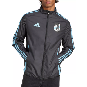Adidas adidas Adult Minnesota United FC 2025 Black Anthem Reversible Jacket, Men's, Medium - $110.00 at DICK'S Sporting Goods