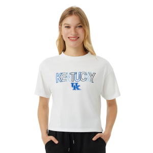 Concepts Sport Women's Kentucky Wildcats White T-Shirt, Large