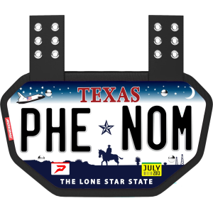 Phenom Elite Youth Texas Back Plate, Kids