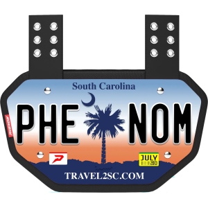 Phenom Elite Adult South Carolina Back Plate, Youth
