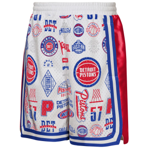 NBA Youth Detroit Pistons Ball Hog Shorts, Small, White