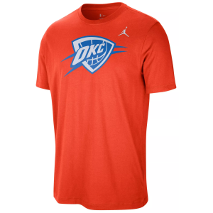 Jordan Jordan Men's Oklahoma City Thunder Orange Logo T-Shirt, Medium - $42.00 at DICK'S Sporting Goods