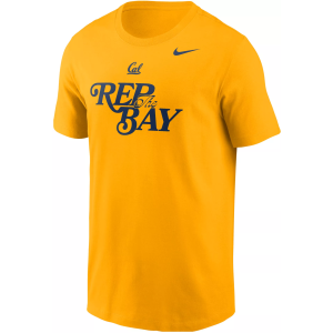 Nike Men's California Gold Rep The Bay T-Shirt, Medium, Yellow