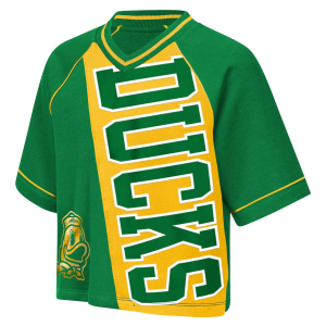 Outerstuff Youth Oregon Ducks Green Corner Back T-Shirt, Medium