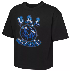 Outerstuff NBA Girls' Dallas Mavericks Black Low Rider Boxy T-Shirt, Small - $8.97 at DICK'S Sporting Goods