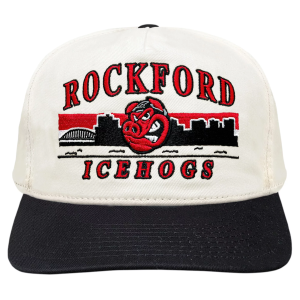 Celly Celly Adult Rockford IceHogs Snapback Unstructured Hat, Men's, White - $38.00 at DICK'S Sporting Goods