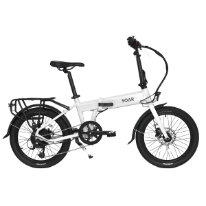 Soar Soar 20" City Folding Electric Bike | Soar 20" City Folding Electric Bike | Men's | White | Bikes | Electric Bikes | Electric Bikes | Unisex Electr... - $999.99 at DICK'S Sporting Goods