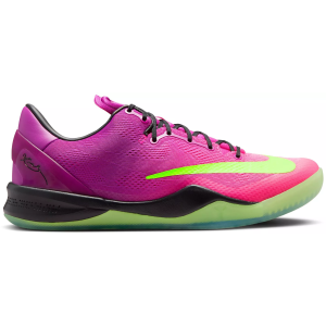 Nike Kobe 8 Protro 'Mambacurial' Basketball Shoes, Men's, M9/W10.5, Red Plum/Electric Green/Pink Flash