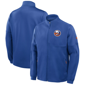 NHL New York Islanders Authentic Pro Rink Poly Jacket, Men's, Small, Blue