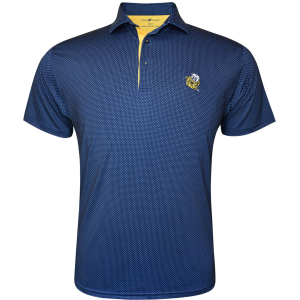 Horn Legend Horn Legend Men's Michigan Wolverines Spiral Polo, Small, Blue - $135.00 at DICK'S Sporting Goods