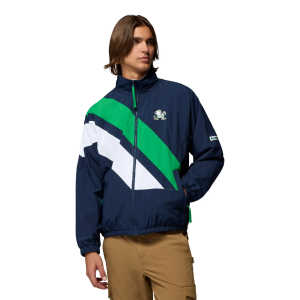 Columbia Columbia Men's Notre Dame Fighting Irish Reventure Windbreaker, Small, Blue - $130.00 at DICK'S Sporting Goods